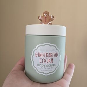 Beauty Concepts Gingerbread Cookie Body Scrub - Mint Green